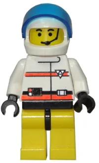 LEGO Res-Q 3 - Yellow Legs and Trans-Dark Blue Visor minifigure