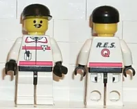 LEGO Res-Q 2 - Black Cap minifigure