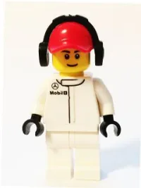 LEGO McLaren Mercedes Pit Crew Member - Male minifigure