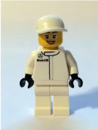 LEGO McLaren Mercedes Pit Crew Member - Female minifigure