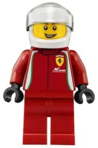 LEGO Ferrari 458 Italia GT2 Driver minifigure