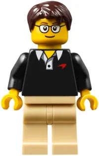 LEGO McLaren 720S Driver / Designer minifigure