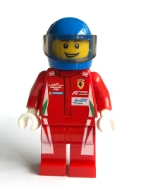 LEGO Ferrari 488 GTE Driver minifigure