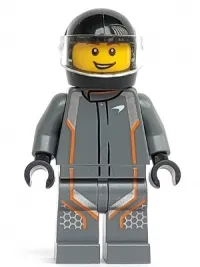 LEGO McLaren Senna Driver minifigure