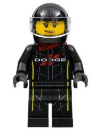 LEGO Mopar Dodge//SRT Top Fuel Dragster Driver minifigure