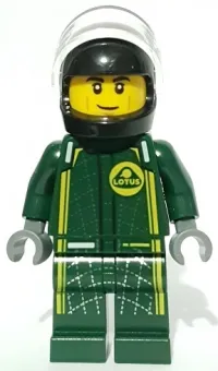 LEGO Lotus Evija Driver minifigure