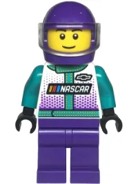 LEGO NASCAR Next Gen Chevrolet Camaro ZL1 Driver minifigure