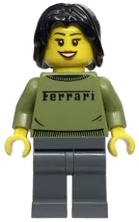 LEGO Ferrari F40 Driver minifigure