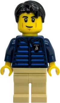LEGO Lamborghini Huracán STO Driver minifigure