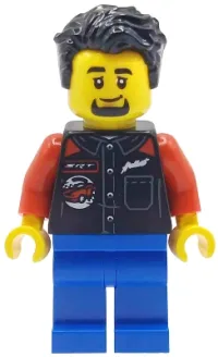 LEGO Dodge Challenger SRT Hellcat Driver minifigure
