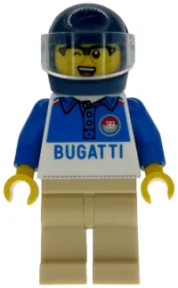 LEGO Bugatti Vision Gran Turismo Driver minifigure