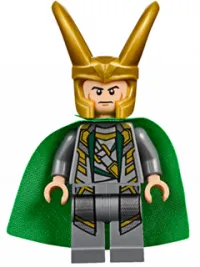 LEGO Loki - Shiny Starched Fabric Cape minifigure