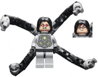 LEGO Dr. Octopus (Otto Octavius) / Doc Ock, Red Sunglasses, Light Bluish Gray Suit minifigure
