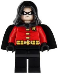 LEGO Robin - Black Cape and Hood minifigure