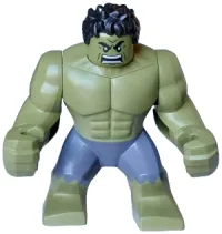 LEGO Hulk - Giant, Dark Bluish Gray Pants, Raging minifigure