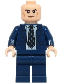 LEGO Professor X (Charles Francis Xavier) - Dark Blue Suit minifigure