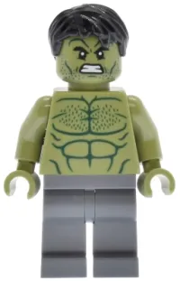 LEGO Hulk - Minifigure, Dark Bluish Gray Legs minifigure