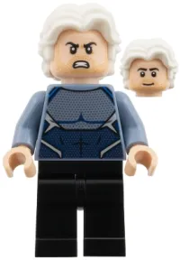 LEGO Quicksilver - Sand Blue Shirt minifigure