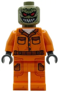 LEGO Killer Croc - Prison Jumpsuit, Side Pockets minifigure