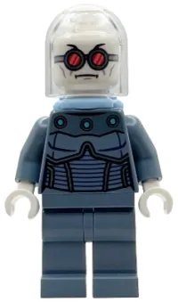 LEGO Mr. Freeze - Sand Blue Outfit, Bright Light Blue Air Tanks minifigure