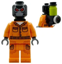 LEGO Bane - Prison Jumpsuit, Backpack minifigure