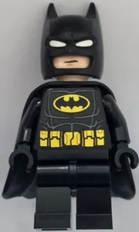LEGO Batman - Black Suit, Yellow Belt with Medium Nougat Details, Cowl with White Eyes, Flexible Rubber Cape minifigure