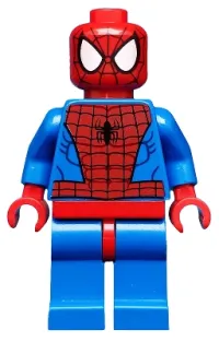 LEGO Spider-Man - Black Web Pattern, Red Hips minifigure