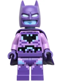 LEGO Batman - Dark Purple Retro Video Game Suit minifigure