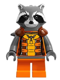 LEGO Rocket Raccoon - Orange Outfit minifigure