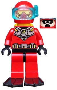 LEGO Scuba Robin minifigure