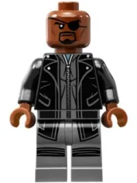 LEGO Nick Fury - Leather Trench Coat minifigure