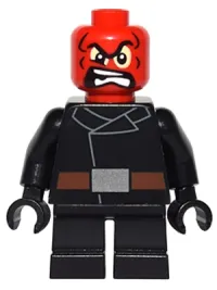 LEGO Red Skull - Short Legs minifigure