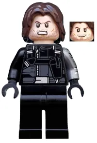LEGO Winter Soldier - Black Hands and Holster minifigure