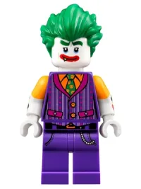 LEGO The Joker - Vest, Shirtsleeves, Smile with Fang minifigure