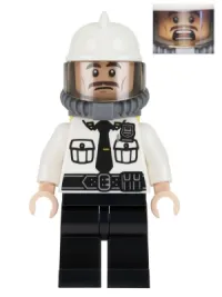 LEGO Security Guard, Fire Helmet minifigure