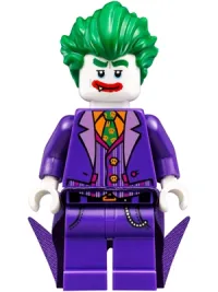 LEGO The Joker - Long Coattails, Smile with Fang minifigure