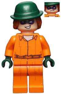 LEGO The Riddler - Prison Jumpsuit minifigure