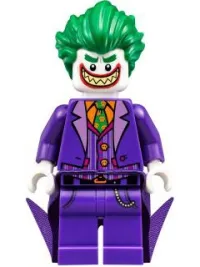 LEGO The Joker - Long Coattails, Smile with Pointed Teeth Grin minifigure