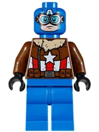 LEGO Pilot Captain America minifigure