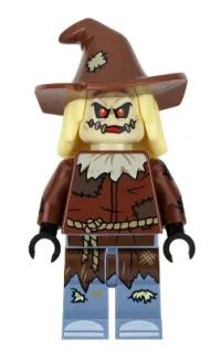 LEGO Scarecrow, Reddish Brown Floppy Hat minifigure