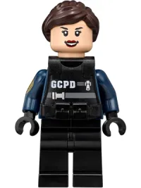 LEGO GCPD Officer, SWAT Gear, Female minifigure