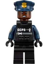LEGO GCPD Officer, SWAT Gear, Male minifigure