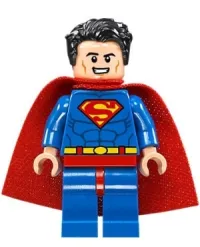 LEGO Superman - Blue Suit, Tousled Hair minifigure