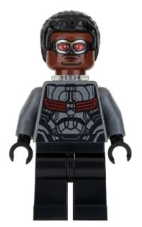 LEGO Falcon - Dark Bluish Gray and Black Suit minifigure