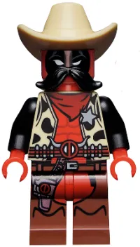 LEGO Sheriff Deadpool (Comic-Con 2018 Exclusive) minifigure