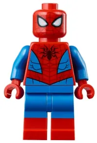 LEGO Spider-Man - Metallic Light Blue Eye Highlights minifigure