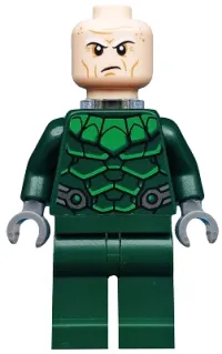 LEGO Vulture, Dark Green Costume, Neck Bracket minifigure