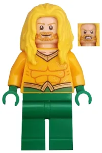 LEGO Aquaman - Yellow Long Hair minifigure