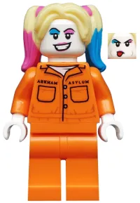 LEGO Harley Quinn - Prison Jumpsuit minifigure