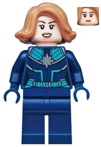 LEGO Captain Marvel 'Vers' (Kree Starforce Uniform) minifigure
